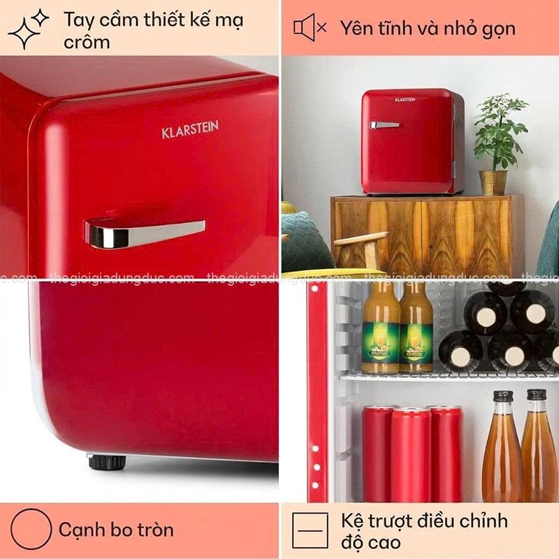 tu-lanh-klarstein-audrey-mini-retro-48l (4) Tủ lạnh Klarstein Audrey Mini Retro 48L
