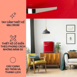 Tủ lạnh Klarstein Audrey Mini Retro 48L