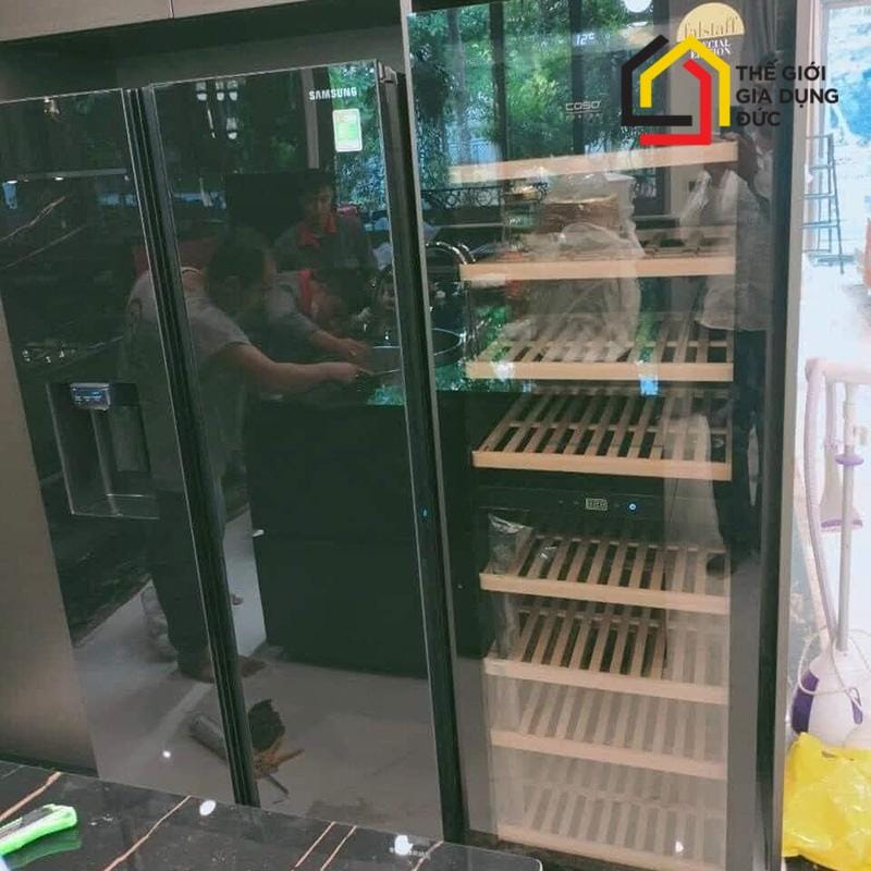 tu-ruou-caso-wineexclusive-180-smart6 Tủ rượu Caso WineExclusive 180 Smart