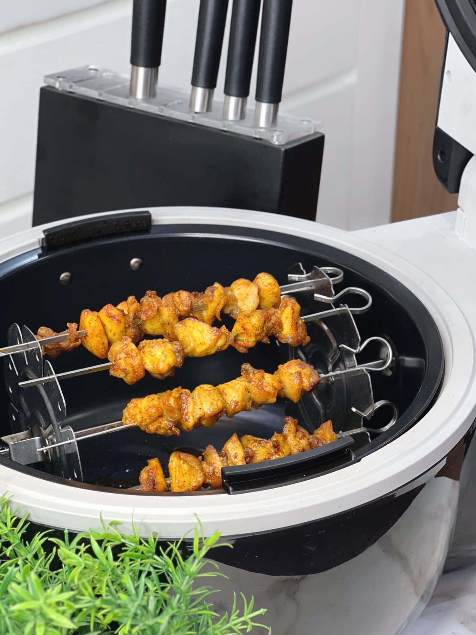 xien-nuong-thit-danh-cho-noi-chien-klarstein4 Xiên nướng thịt dành cho nồi chiên Klarstein