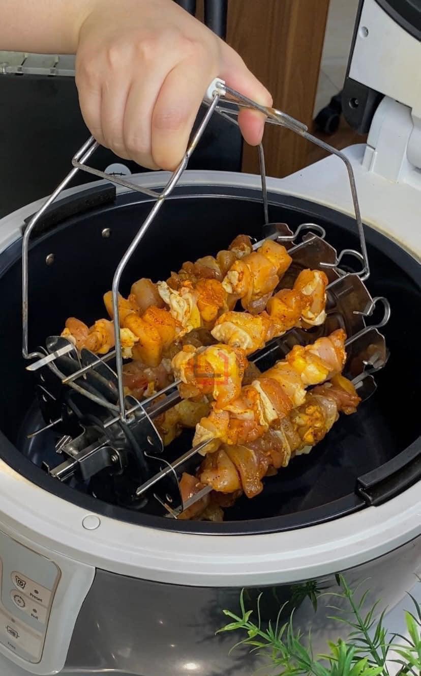 xien-nuong-thit-danh-cho-noi-chien-klarstein5 Xiên nướng thịt dành cho nồi chiên Klarstein