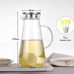 Bình đựng nước thủy tinh Sodasweet 2,2L có tay cầm