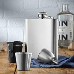 Bình đựng rượu cầm tay Wmf Flachmann-Set Manhattan gồm 6 món