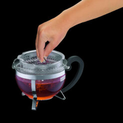 Bình Pha Trà Kèm Kệ Đun Nến Bodum Chambord set 1,3L