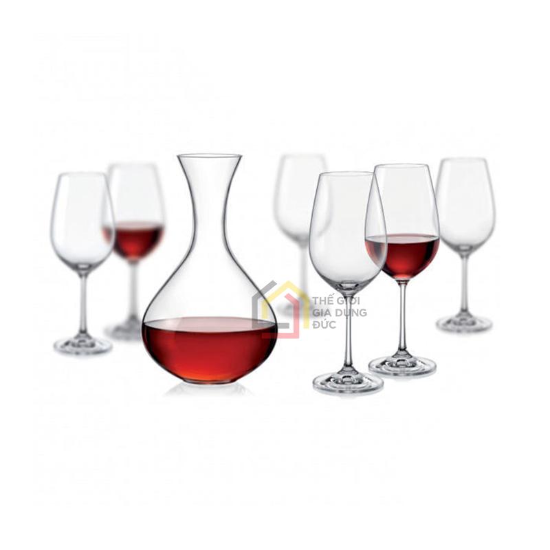 bo-6-ly-kem-1-binh-tho-nguyen-set-bohemia-viola Bộ 6 ly kèm 1 bình thở nguyên set Bohemia Viola