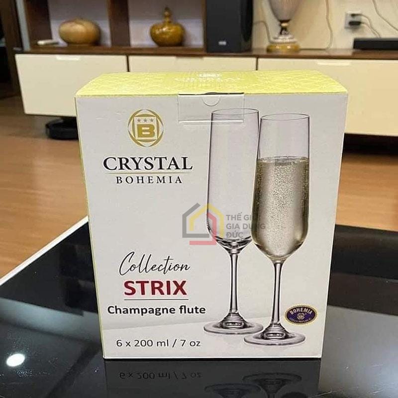 bo-6-ly-uong-sam-panh-pha-le-dong-titanium-bohemia-strix9 Bộ 6 ly uống sâm panh pha lê dòng Titanium Bohemia Strix