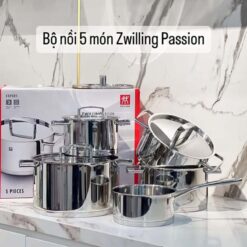 Bộ nồi Zwilling Passion 5 món vung thép