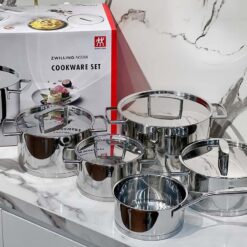 Bộ nồi Zwilling Passion 5 món vung thép