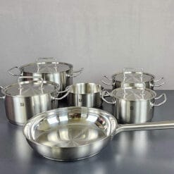 Bộ nồi Zwilling Twin Classic 6 món gồm chảo thép