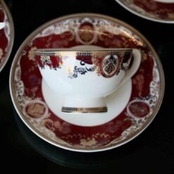 Bộ trà hoàng gia đỏ Imperial