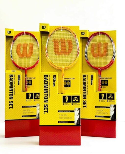 Bộ vợt cầu lông Wilson Badminton phiên bản mới Brave 2.0