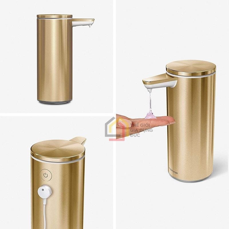 chiet-xa-phong-cam-ung-simplehuman0 Chiết xà phòng cảm ứng Simplehuman ST1055