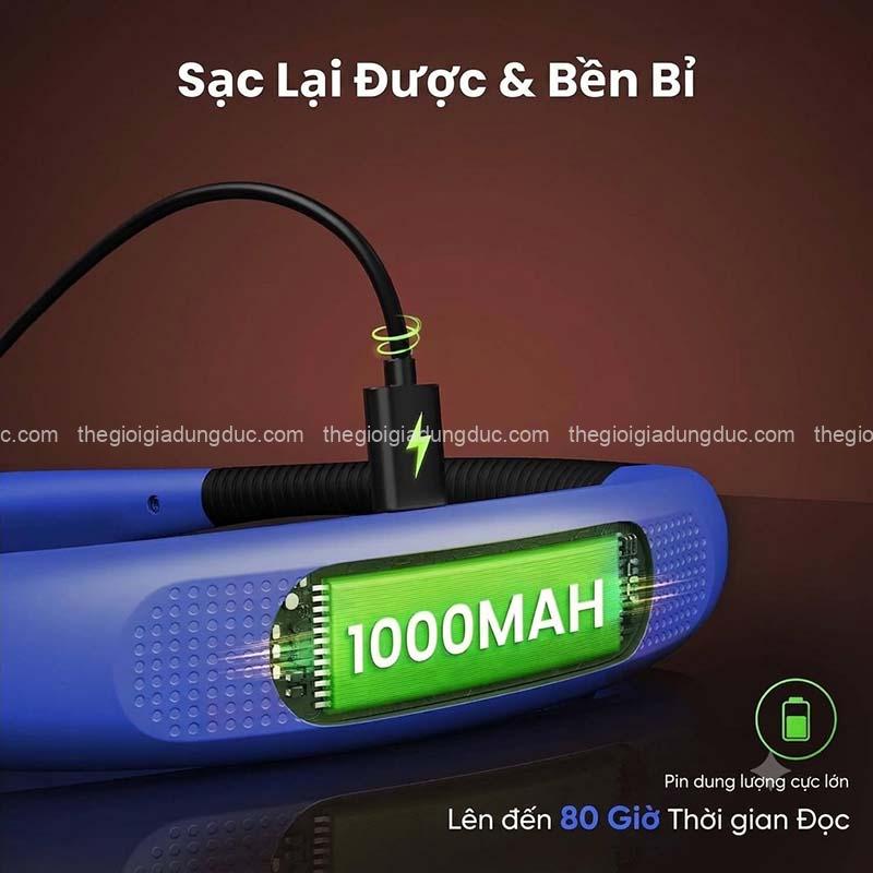 Đèn pin 2 đầu đeo cổ Glocusent