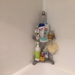 Giá treo dụng cụ nhà tắm loại chống sàn & trần Simplehuman