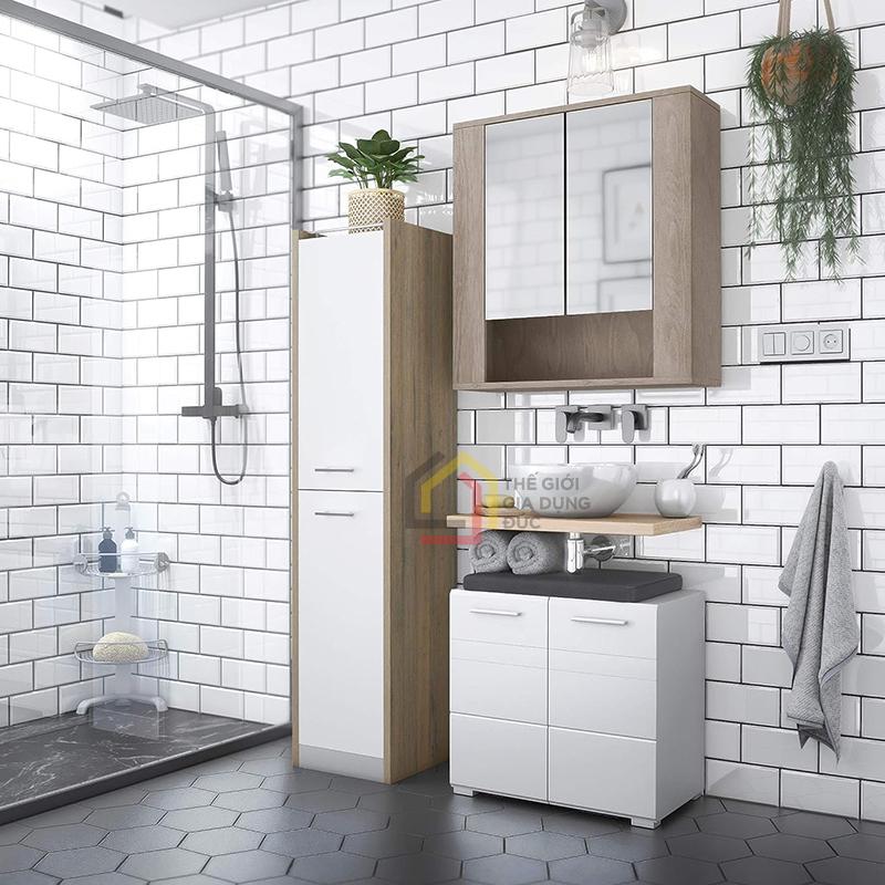 gia-treo-dung-cu-nha-tam-loai-chong-san-tran-simplehuman8 Giá treo dụng cụ nhà tắm loại chống sàn & trần Simplehuman