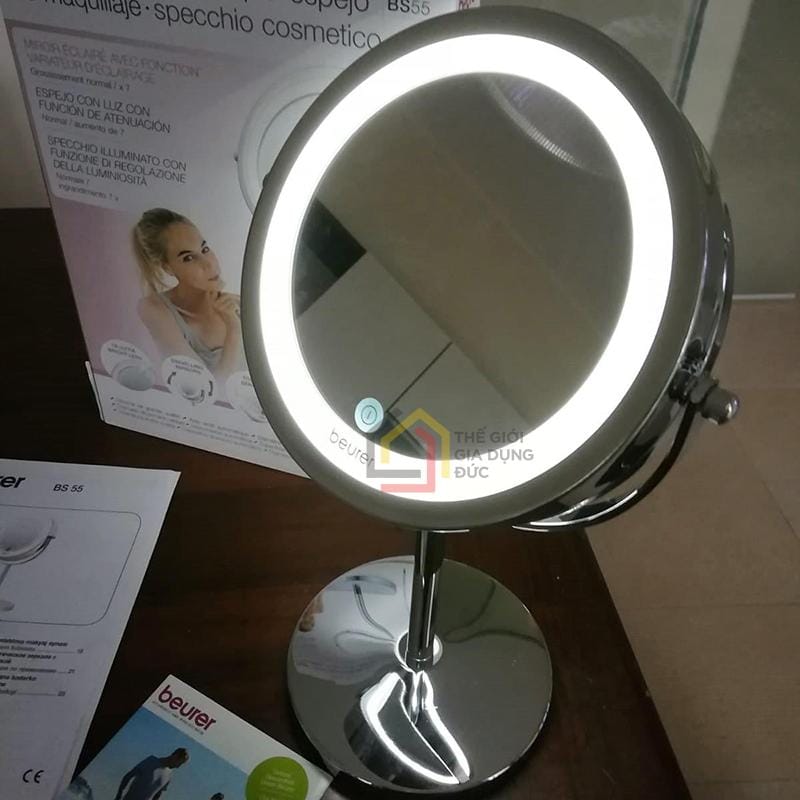 guong-trang-diem-den-led-beurer-bs55-5' Gương trang điểm đèn Led Beurer BS55