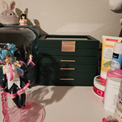 Hộp đựng trang sức, mắt kính,...có nắp kính Songmics