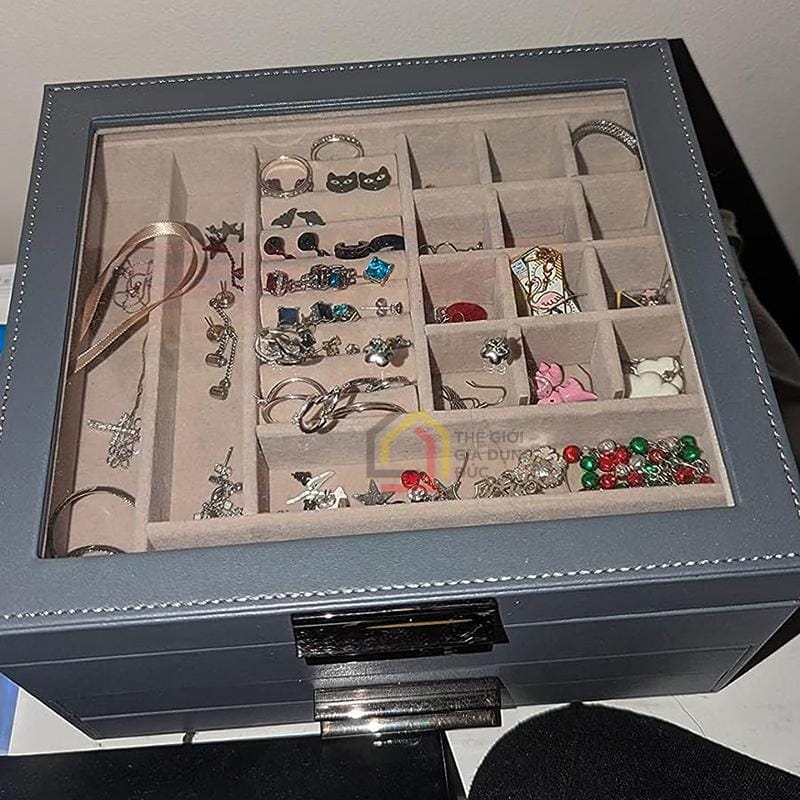 hop-dung-trang-suc-mat-kinh-co-nap-kinh-songmics25 Hộp đựng trang sức, mắt kính,...có nắp kính Songmics