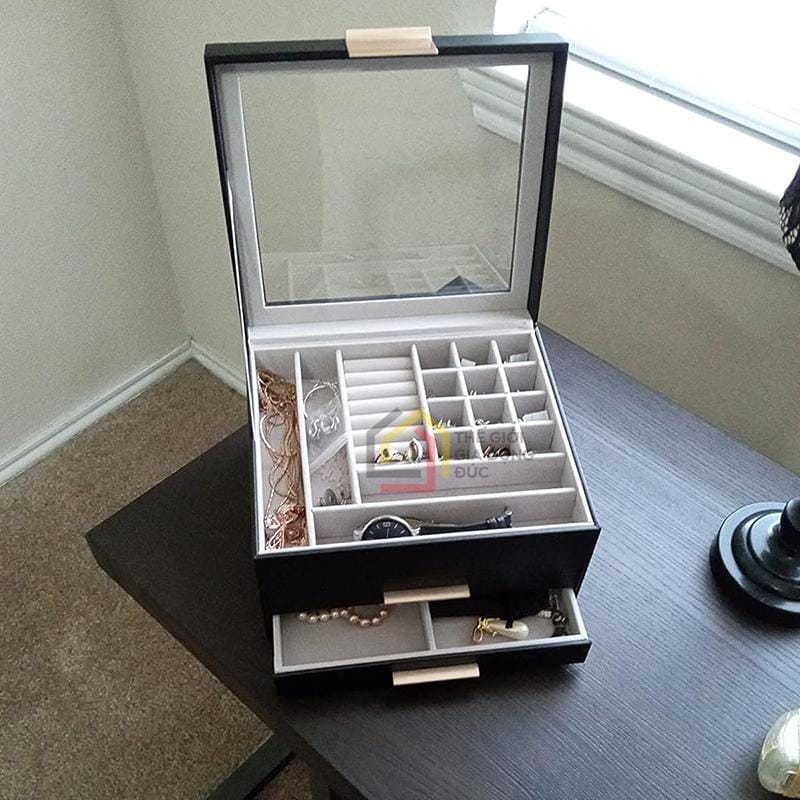 hop-dung-trang-suc-mat-kinh-co-nap-kinh-songmics29 Hộp đựng trang sức, mắt kính,...có nắp kính Songmics