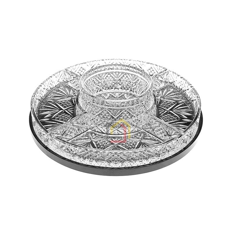 khay-pha-le-tron-chia-o-de-xoay-godinger-dublin (1) Khay pha lê tròn chia ô đế xoay Godinger Dublin