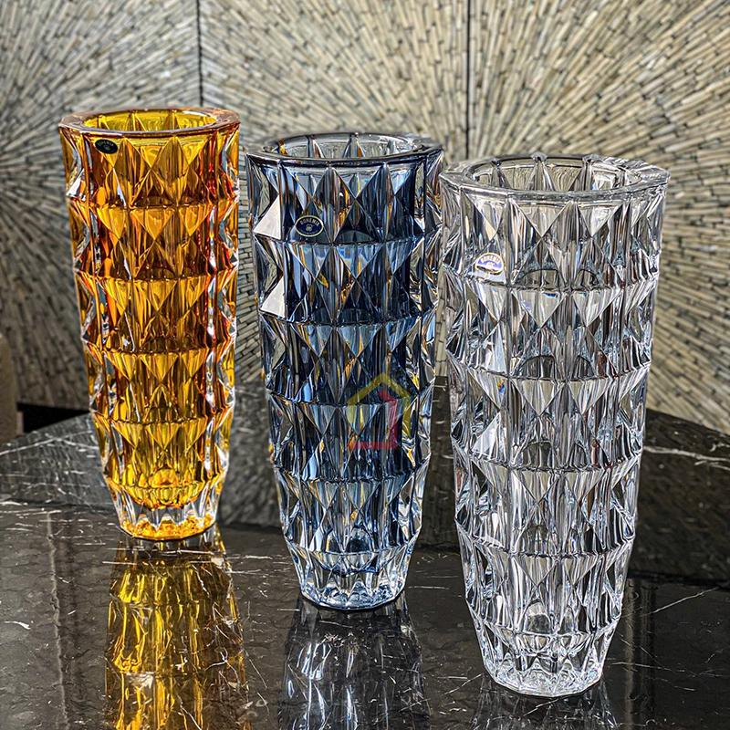 lo-hoa-bohemia-diamond-33cm1 Lọ hoa Bohemia Diamond 33cm