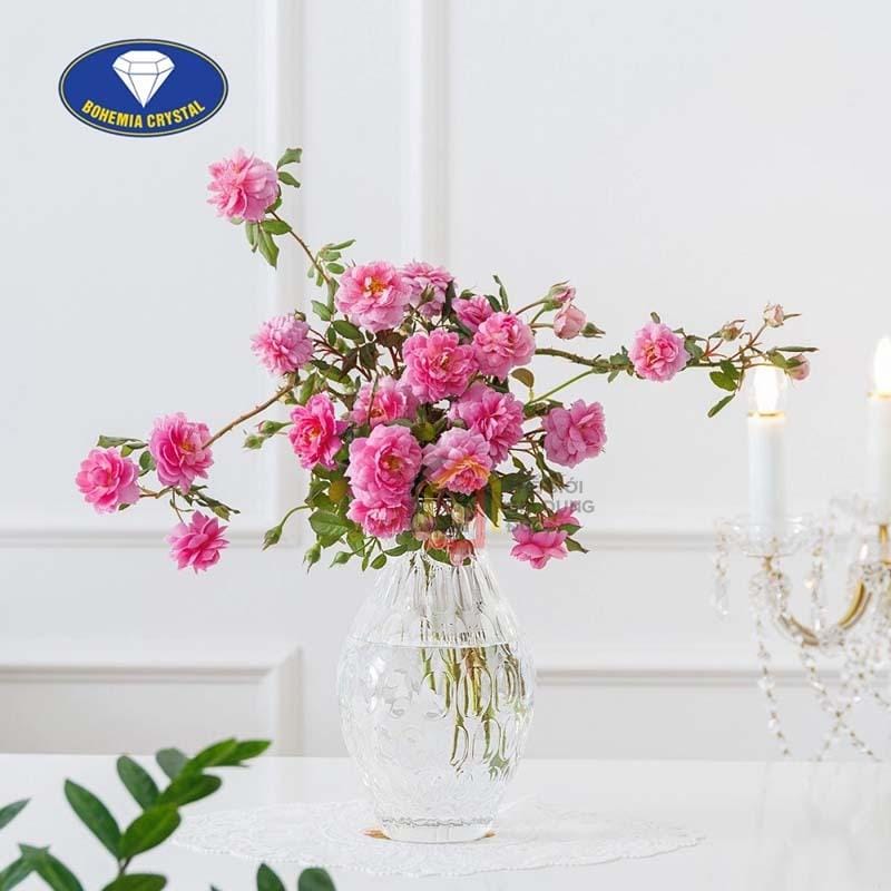 lo-hoa-bohemia-optika-255cm Lọ hoa Bohemia Optika 25,5cm