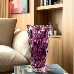 Lọ hoa Bohemia Samba nhiều màu 30,5cm