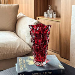 Lọ hoa Bohemia Samba nhiều màu 30,5cm