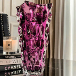 Lọ hoa Bohemia Samba nhiều màu 30,5cm