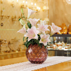 Lọ hoa pha lê Egermann Optika 20,5cm