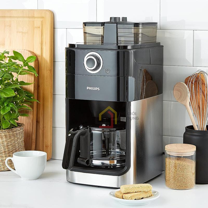 may-xay-pha-cafe-philips-grind-va-brew-hd7769-00-8 Máy xay pha cafe Philips Grind và Brew HD7769/00
