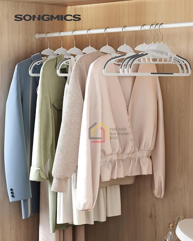 set-50-cai-mac-treo-quan-ao-songmics-xoay-360-1 Set 50 cái mắc treo quần áo Songmics xoay 360°
