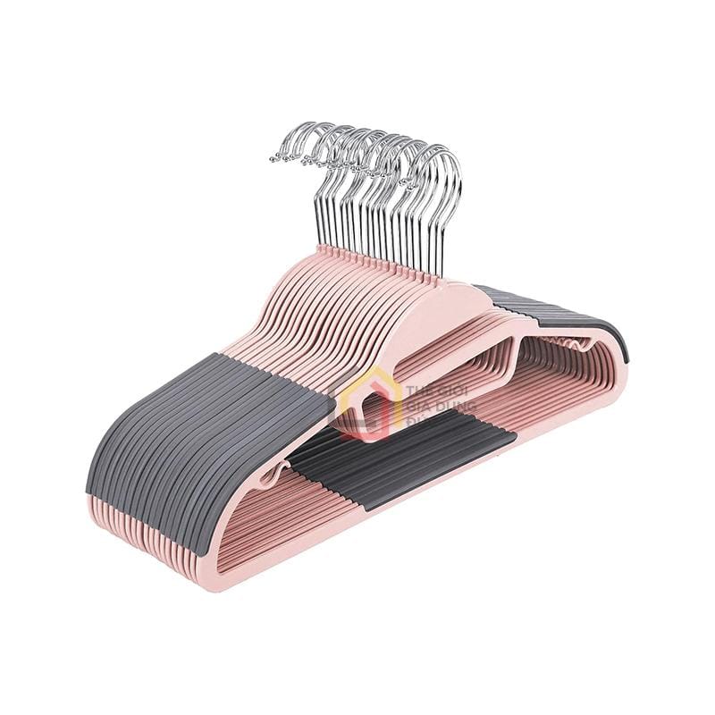 set-50-cai-mac-treo-quan-ao-songmics-xoay-360-7 Set 50 cái mắc treo quần áo Songmics xoay 360°