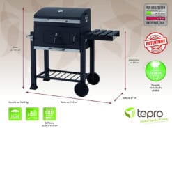 Bếp nướng than ngoài trời Tepro Toronto