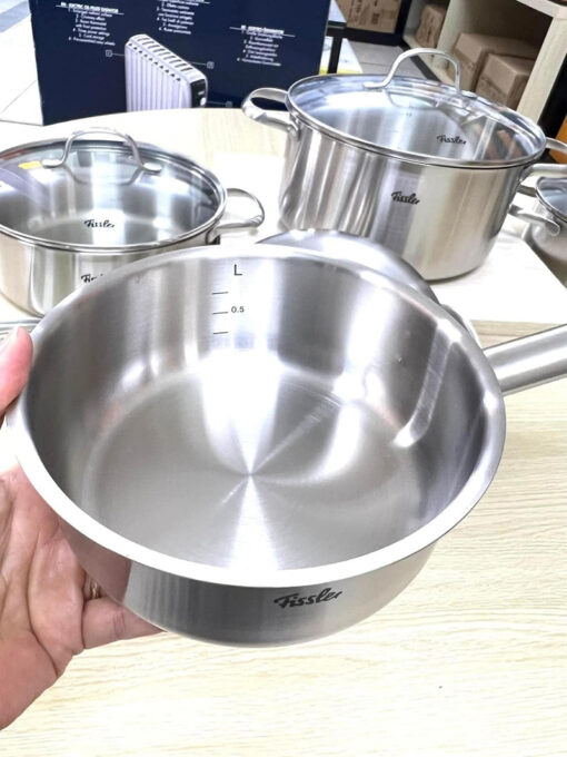 Bộ nồi inox 3 đáy Fissler San Francisco 5 món