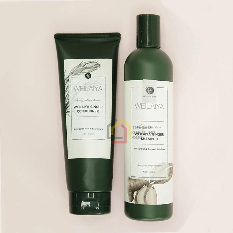 cap-dau-goi-xa-gung-weilaiya (6) Cặp dầu gội xả gừng Weilaiya