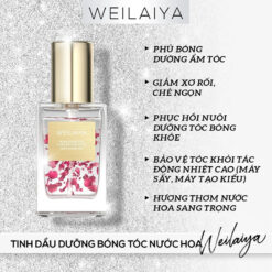 Dầu Dưỡng Tóc Tinh Chất Hoa Hồng Hương Nước Hoa Weilaiya