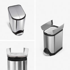 Thùng rác SimpleHuman cánh bướm 10L