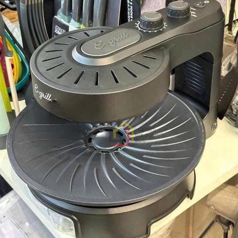 bep-nuong-quay-tron-khong-mui-khong-khoi-e-grill (1) Bếp nướng quay tròn không mùi, không khói E-Grill (bản cơ)