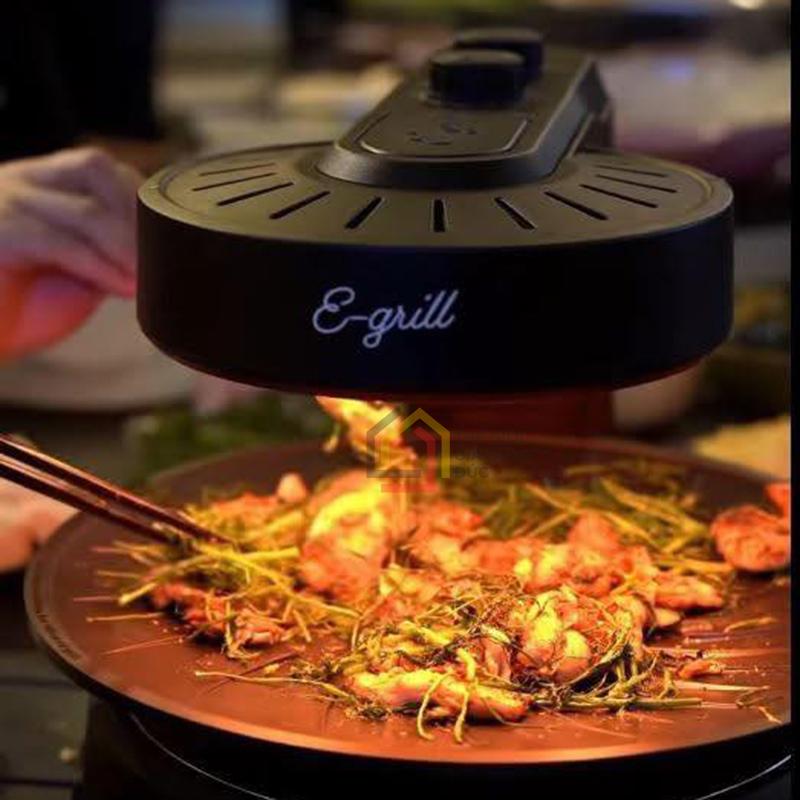 bep-nuong-quay-tron-khong-mui-khong-khoi-e-grill (2) Bếp nướng quay tròn không mùi, không khói E-Grill (bản cơ)