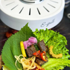 Bếp nướng quay tròn không mùi, không khói E-Grill