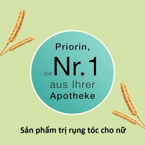 Dầu gội đầu trị rụng tóc, hói đầu làm dầy và dài tóc Priorin