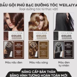 Dầu gội phủ bạc dưỡng tóc Weilaiya