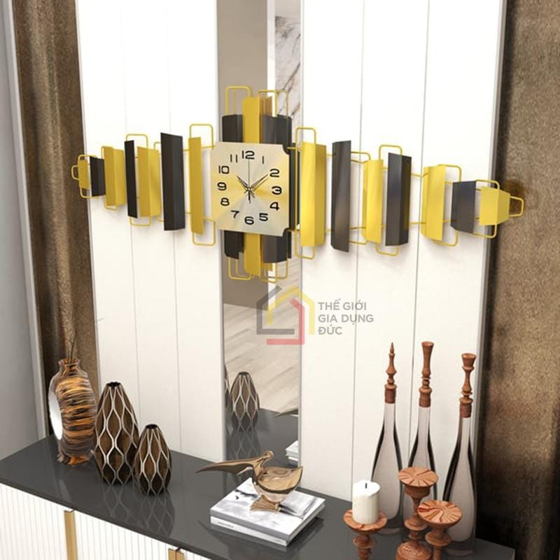 dong-ho-treo-tuong-hien-dai-3d-kreative-geometrie-wohnkultur5 Đồng Hồ Treo Tường Hiện Đại 3D Kreative Geometrie Wohnkultur