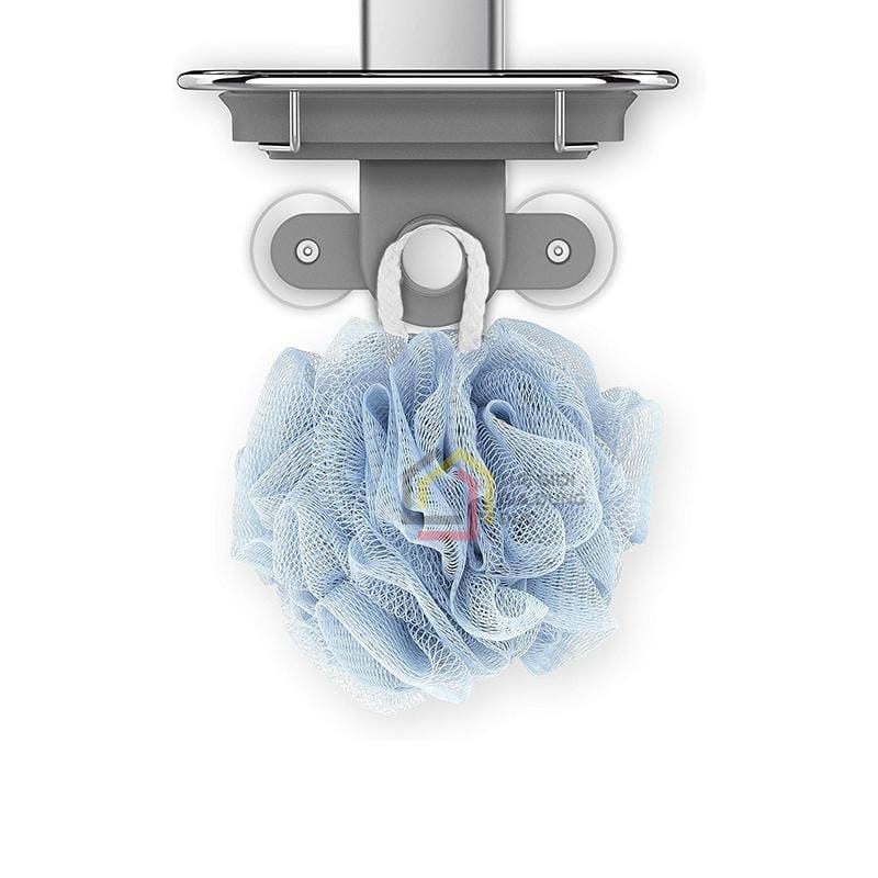 gia-de-dung-cu-nha-tam-caddy-simplehuman3 Giá để dụng cụ nhà tắm Caddy Simplehuman loại treo vách kính, không cần khoan đục