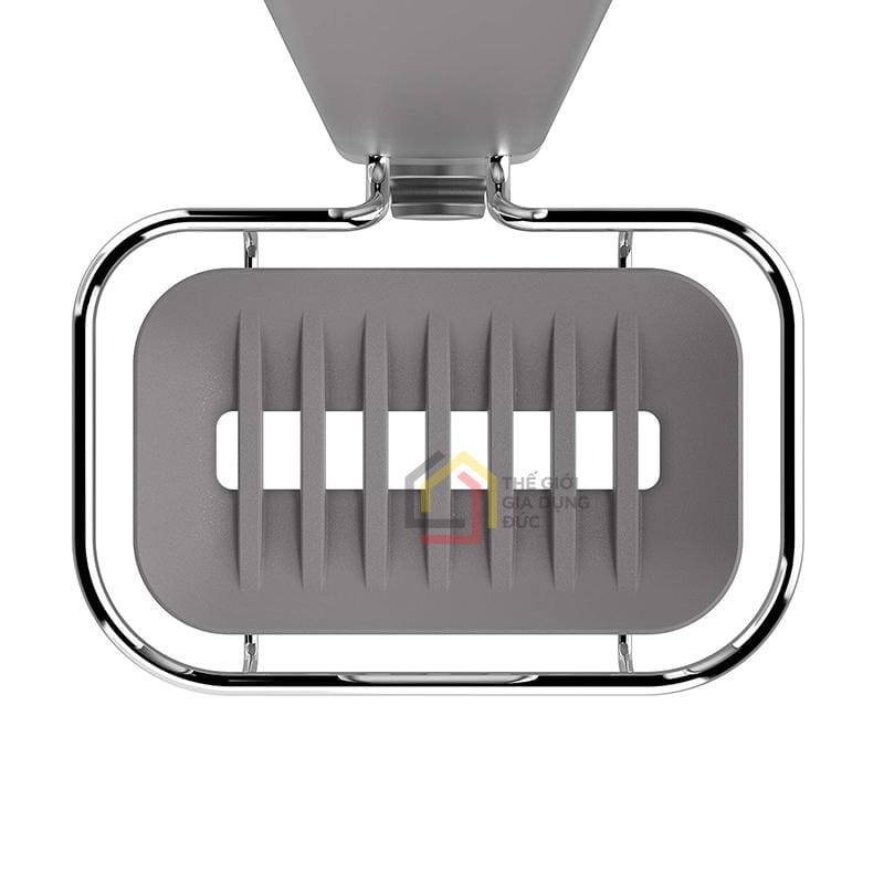 gia-de-dung-cu-nha-tam-caddy-simplehuman5 Giá để dụng cụ nhà tắm Caddy Simplehuman loại treo vách kính, không cần khoan đục