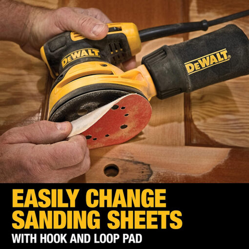 Máy chà nhám xoay Dewalt DWE6423