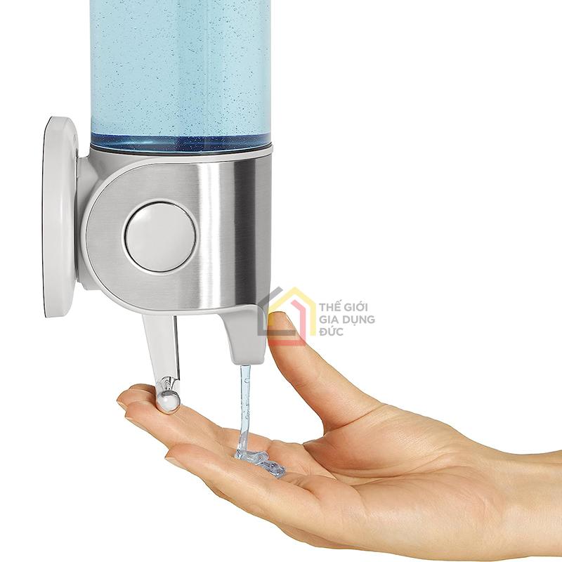 set-doi-binh-dung-sua-tam-nuoc-goi-dau-simplehuman2 Set đôi bình đựng sữa tắm, nước gội đầu Simplehuman