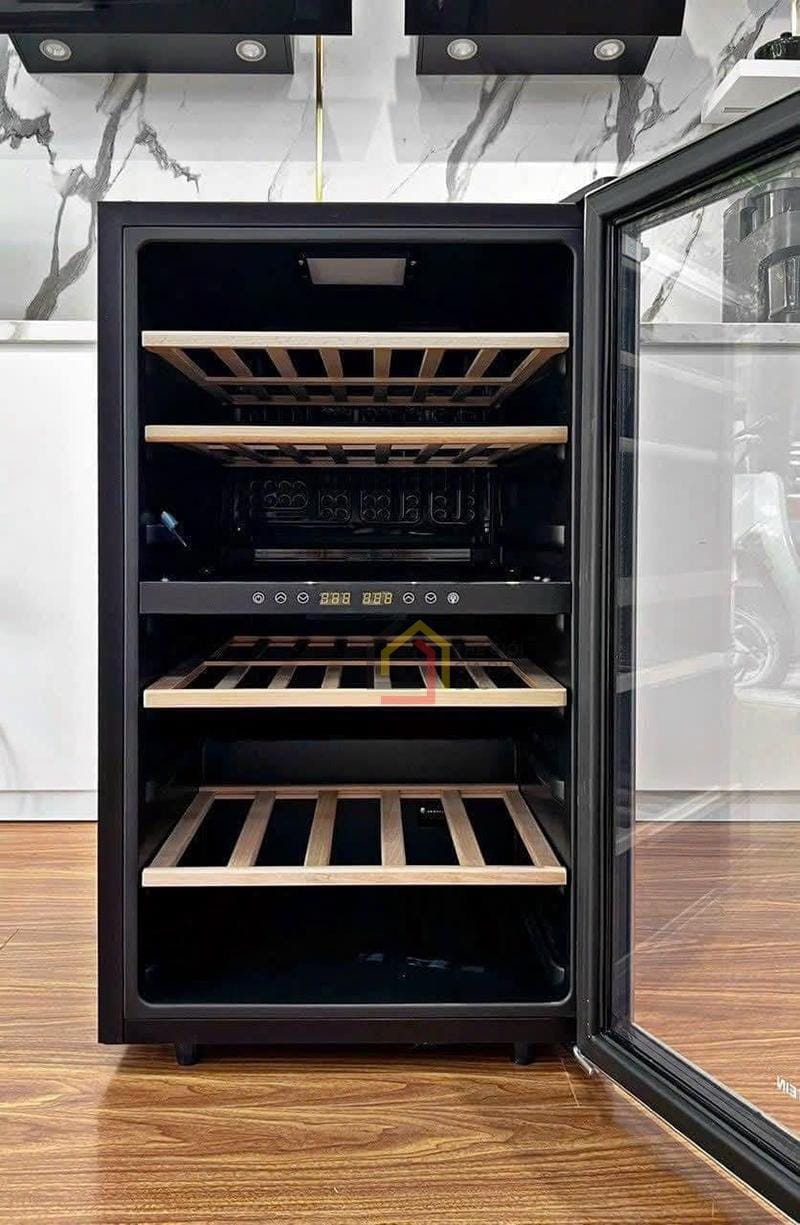 tu-ruou-klarstein-vinamour-45d-118l-10 Tủ rượu Klarstein Vinamour 45D 118L