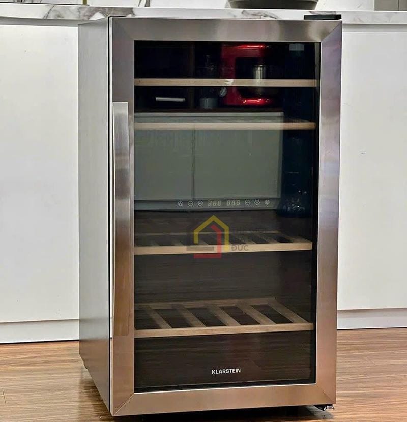 tu-ruou-klarstein-vinamour-45d-118l-9 Tủ rượu Klarstein Vinamour 45D 118L